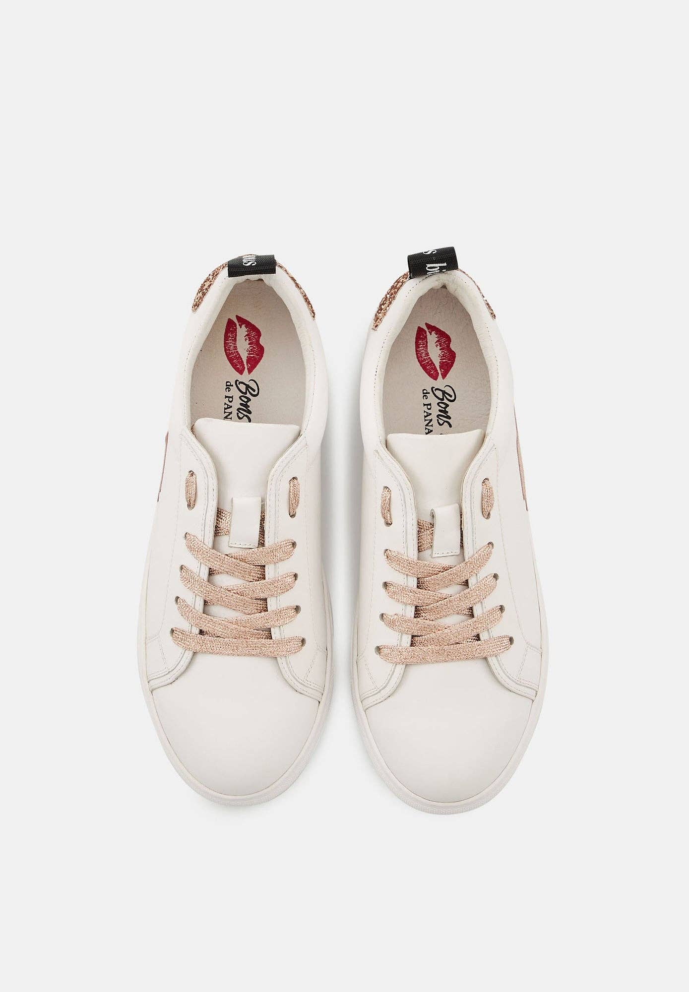 Baskets Bons baisers modèle Rose Gold Lace