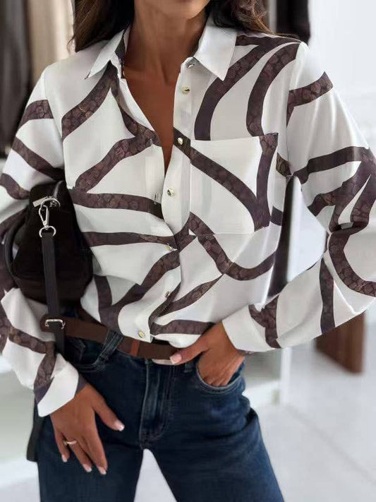 Chemise imprimée