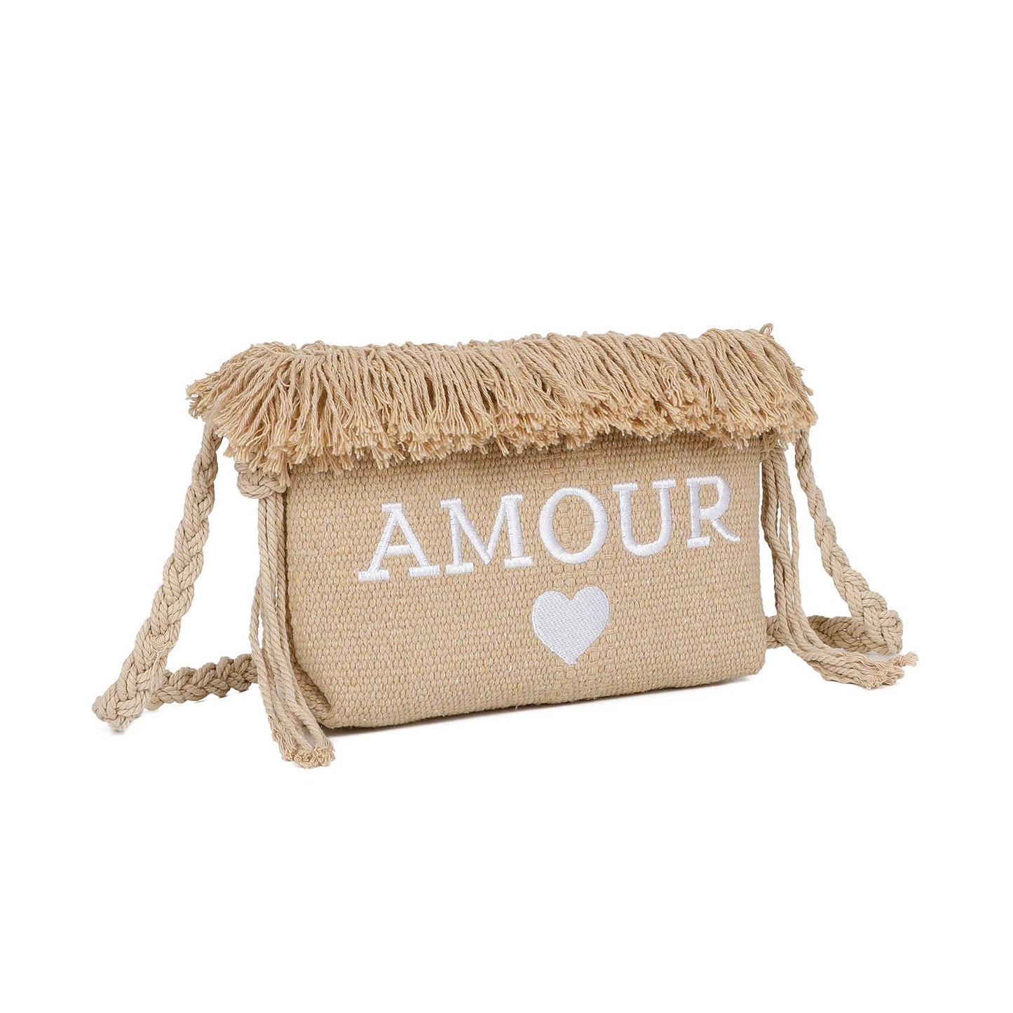 Pochette zippée "Amour"
