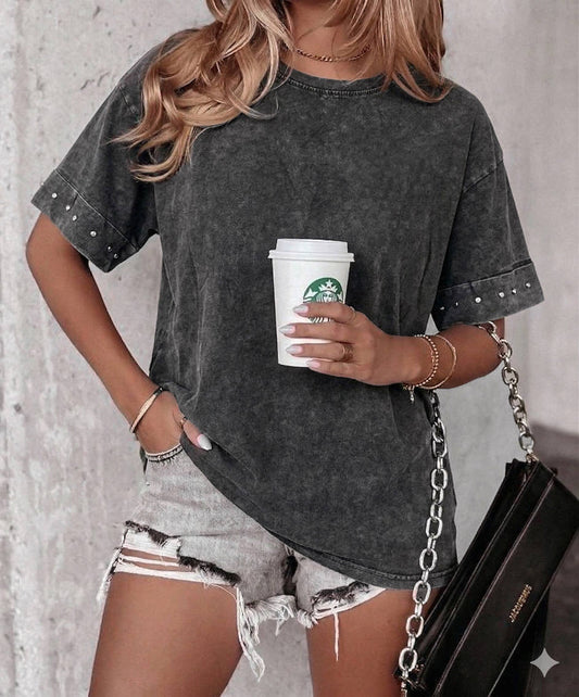 T-shirt délavé