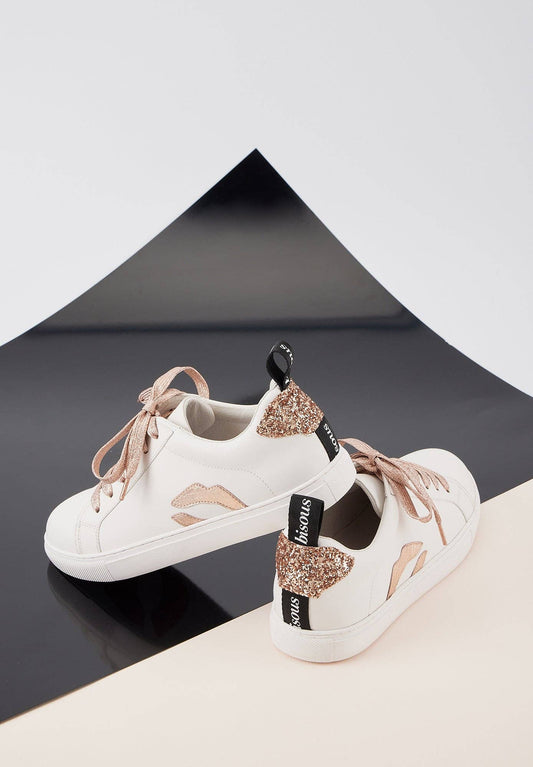Baskets Bons baisers modèle Rose Gold Lace