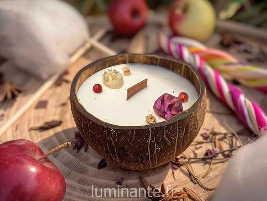 Bougie qui devient plante Pomme d'Amour