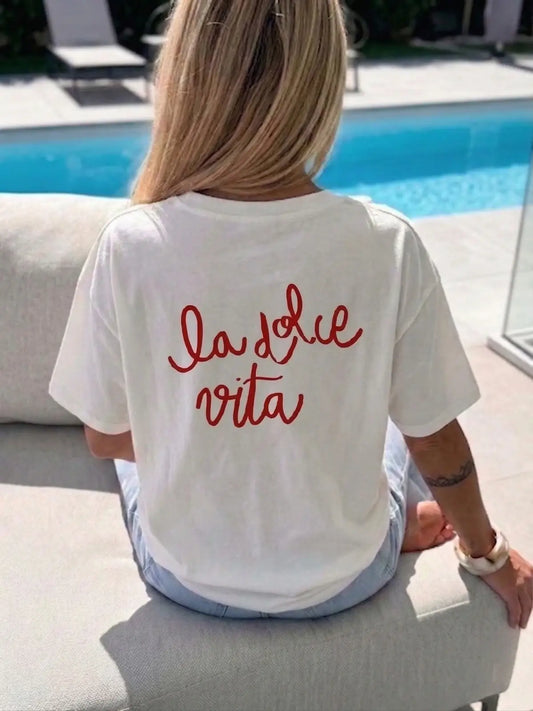T-shirt large Dolce Vita